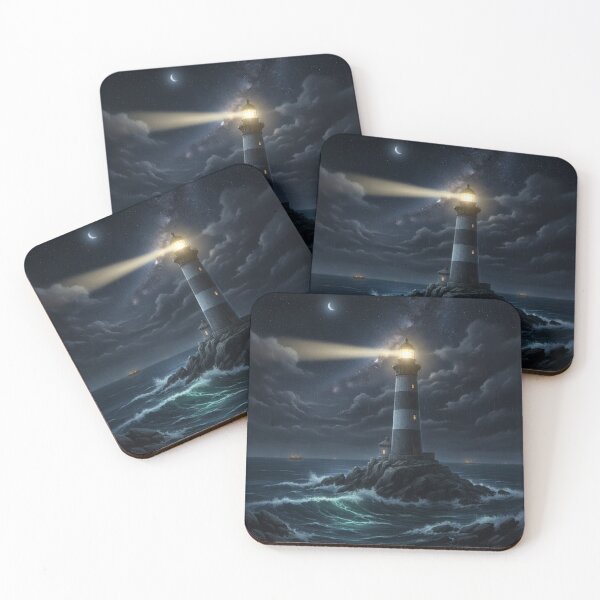 Item preview, Night Lighthouse designed and sold by Azrora.