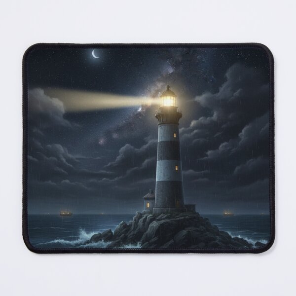 Item preview, Night Lighthouse designed and sold by Azrora.