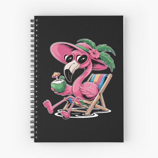Item preview, Pink Flamingo Summer Vibes Beach Palm Tree designed and sold by JessicaWalshdf.