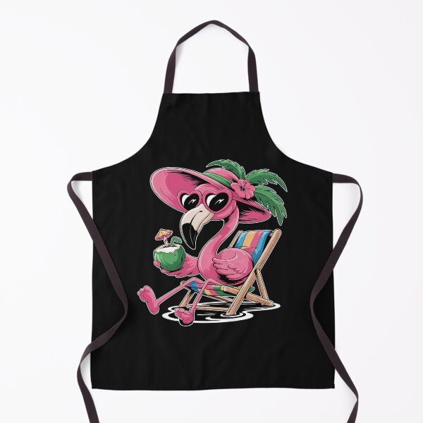 Item preview, Pink Flamingo Summer Vibes Beach Palm Tree designed and sold by JessicaWalshdf.