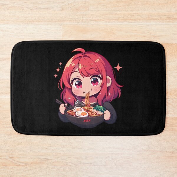 Item preview, Sumi Sakurasawa Rent A Girlfriend Anime Girl Kawaii Ramen Pink Chibi designed and sold by Raslbazola.