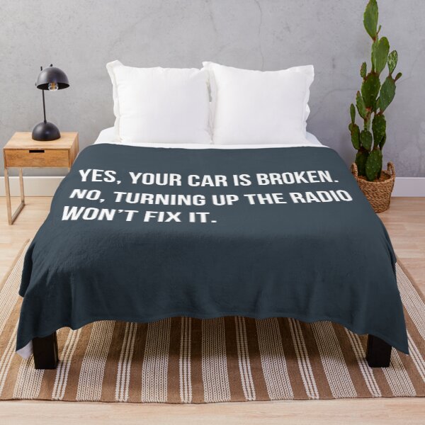 Item preview, Yes Your Car Is Broken  designed and sold by CreepyCornerArt.