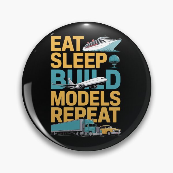 Item preview, Eat Sleep Build Models Repeat designed and sold by johnertullio.