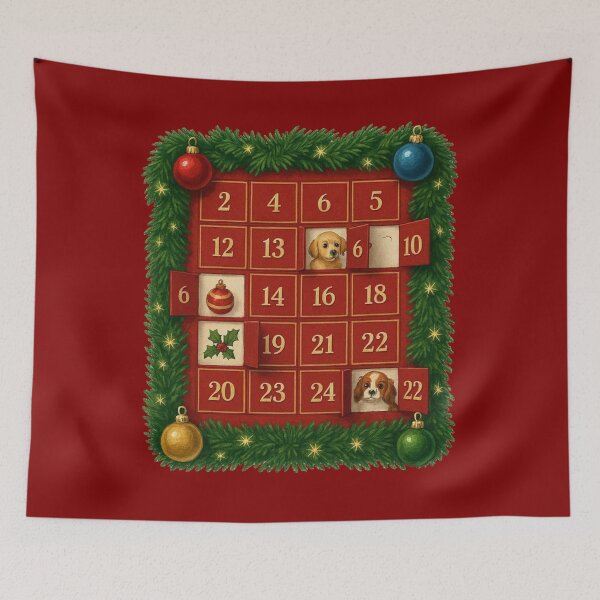 Item preview, Puppy Advent Calendar designed and sold by MikeHawkinWorld.