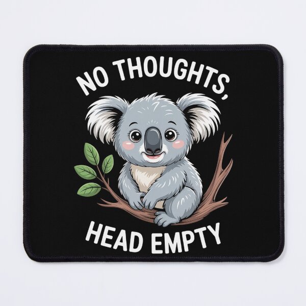 Item preview, Internet Meme Smooth Brain Gang No Thoughts Head Empty Koala designed and sold by TiredPack.