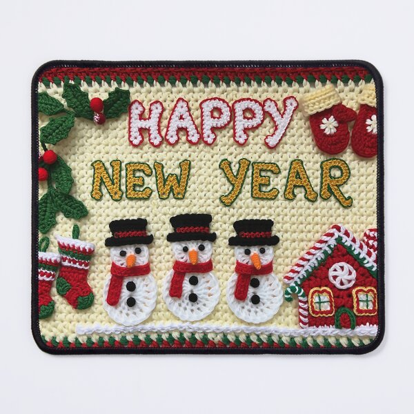 Item preview, Crocheted Holiday Mat designed and sold by newvisionart191.