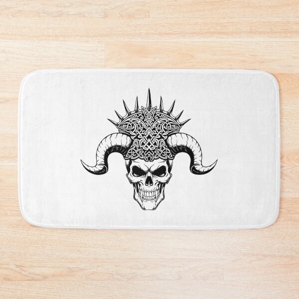 Item preview, Dark Skull with Ram Horns designed and sold by AnnArtshock.