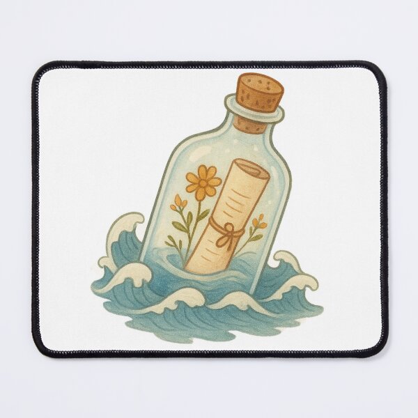 Item preview, Whimsical Message in a Bottle designed and sold by spiritualgirly.