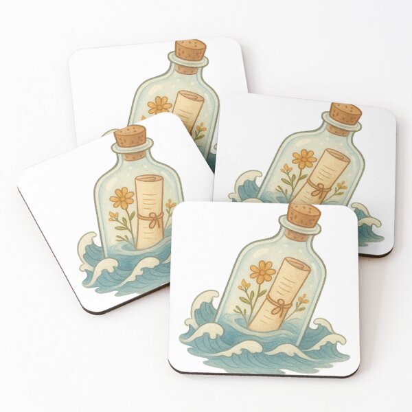 Item preview, Whimsical Message in a Bottle designed and sold by spiritualgirly.