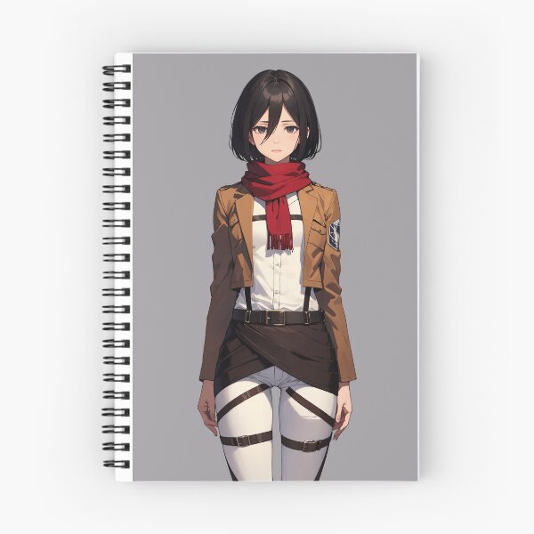 Item preview, Elite Survey Corps Anime Portrait: Mikasa Ackerman in Uniform designed and sold by iloveanimechibi.