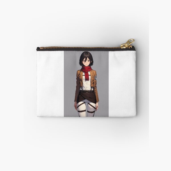 Item preview, Elite Survey Corps Anime Portrait: Mikasa Ackerman in Uniform designed and sold by iloveanimechibi.