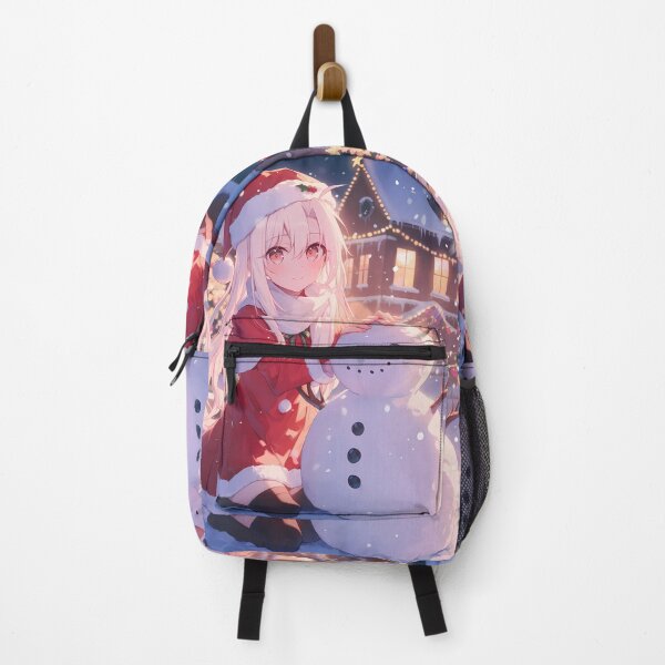 Item preview, Illyasviel von Einzbern Fate Stay Night Christmas Snow Man Winter Holiday Anime Girl designed and sold by Raslbazola.