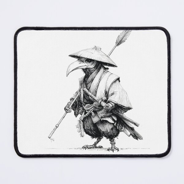 Item preview, Plague Mask Crow Samurai Wanderer designed and sold by t5uisiu.