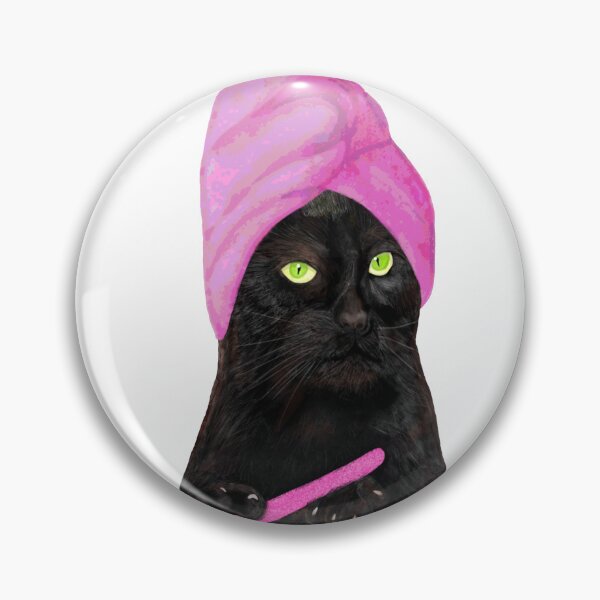 Item preview, Who Cares? Sassy Black Cat  designed and sold by Emeearts.