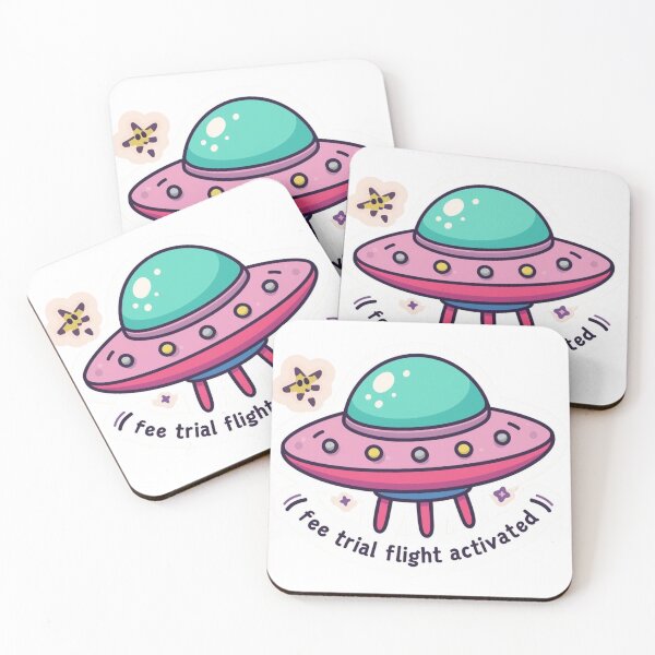 Item preview, Free Trial Flight Activated UFO designed and sold by octavaretro.