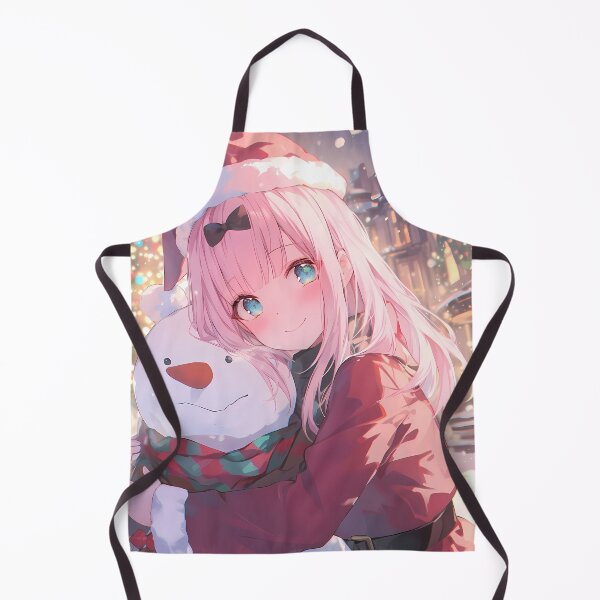 Item preview, Chika Fujiwara Kaguya Sama Love Is War Christmas Snow Man Festive Winter Anime Girl designed and sold by Raslbazola.