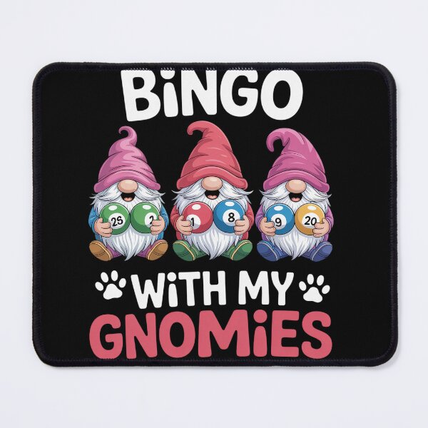 Item preview, Bingo With My Gnomies designed and sold by DianaStantzo.