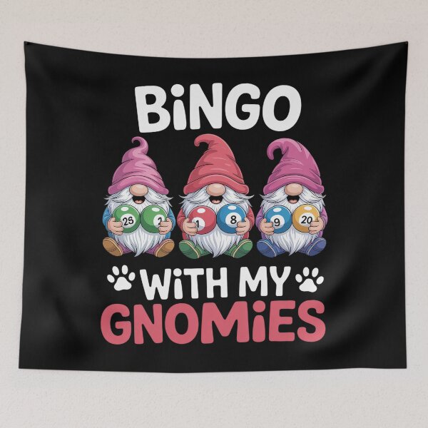 Item preview, Bingo With My Gnomies designed and sold by DianaStantzo.