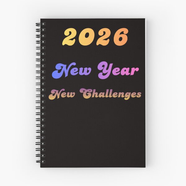 Item preview, "2026 NEW YEAR NEW CHALLENGES" Welcome the coming year in unique style! designed and sold by Nikoverse.