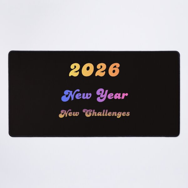 Item preview, "2026 NEW YEAR NEW CHALLENGES" Welcome the coming year in unique style! designed and sold by Nikoverse.