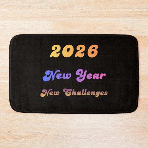 Item preview, "2026 NEW YEAR NEW CHALLENGES" Welcome the coming year in unique style! designed and sold by Nikoverse.