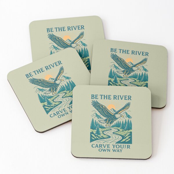 Item preview, Be the River - Eagle Mountain Adventure Design designed and sold by IsyLaneDesign.