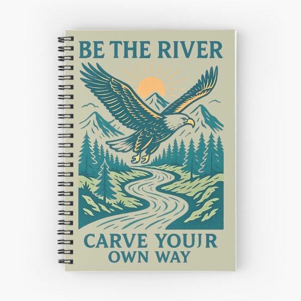 Item preview, Be the River - Eagle Mountain Adventure Design designed and sold by IsyLaneDesign.