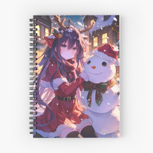 Item preview, Tohka Yatogami Date A Live Christmas Snow Man Winter Festive Holiday Warm Anime Girl designed and sold by Raslbazola.