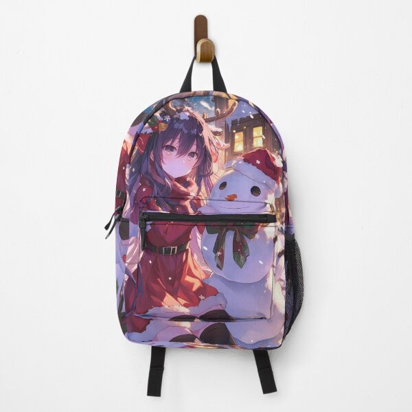 Item preview, Tohka Yatogami Date A Live Christmas Snow Man Winter Festive Holiday Warm Anime Girl designed and sold by Raslbazola.