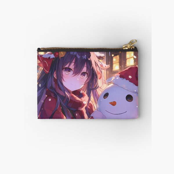 Item preview, Tohka Yatogami Date A Live Christmas Snow Man Winter Festive Holiday Warm Anime Girl designed and sold by Raslbazola.