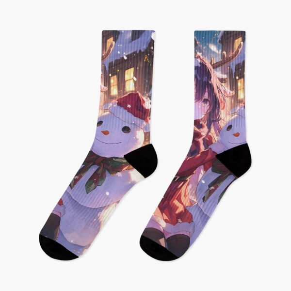 Item preview, Tohka Yatogami Date A Live Christmas Snow Man Winter Festive Holiday Warm Anime Girl designed and sold by Raslbazola.