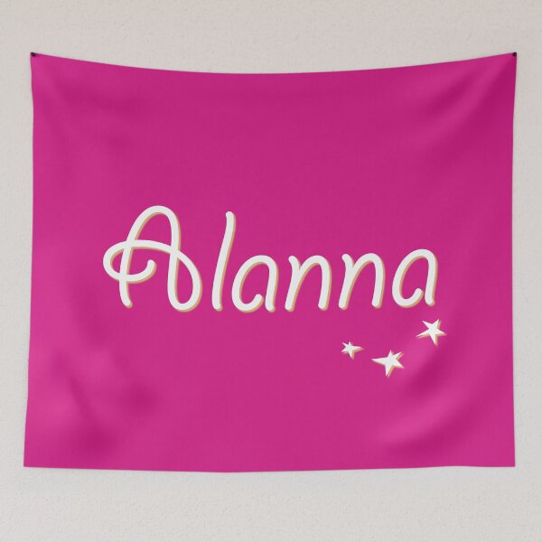 Item preview, My Name is Alanna designed and sold by CharlottePlaceArt.