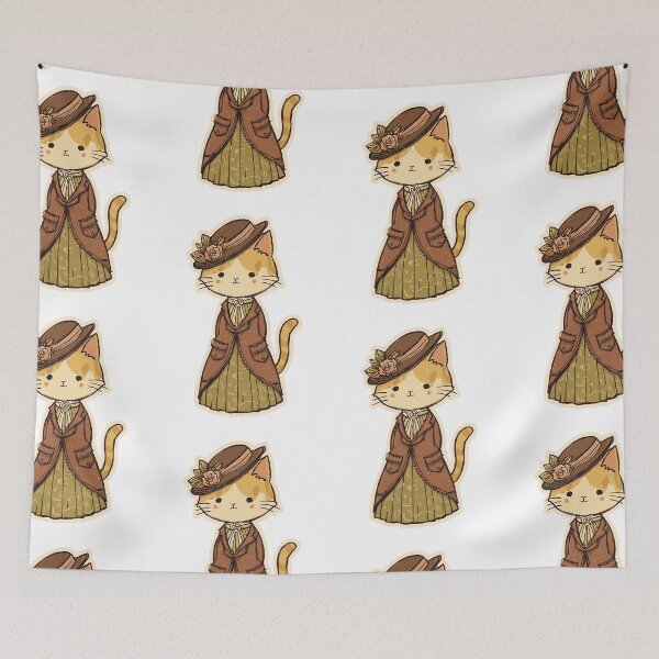 Item preview, Vintage Victorian Era Cat designed and sold by bapupa.