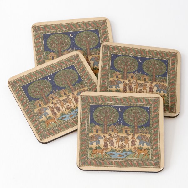 Item preview, “Tribal Celebration Under the Night Sky” designed and sold by digisetumedia.