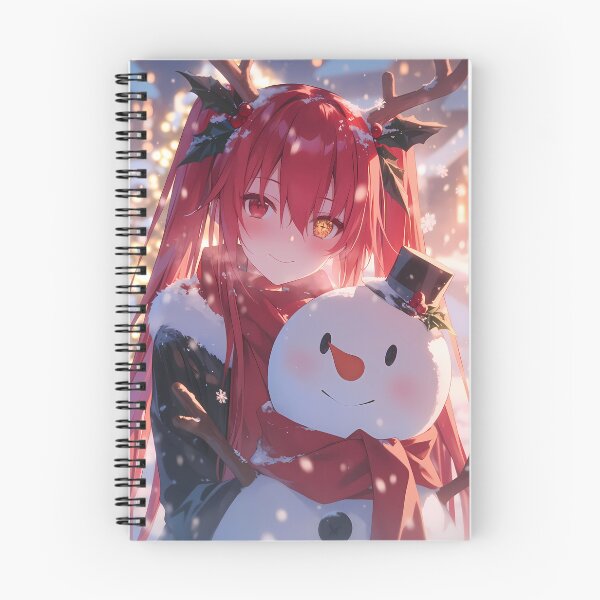 Item preview, Kotori Itsuka Date A Live Christmas Snow Man Winter Holiday Festive Warm Anime Girl designed and sold by Raslbazola.