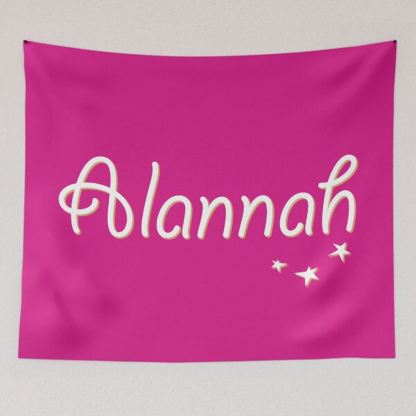 Item preview, My Name is Alannah designed and sold by CharlottePlaceArt.