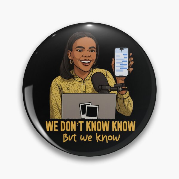 Item preview, Funny podcast Candace Owen’s fan club conspiracy humor sticker shirt gift  designed and sold by tiffanator606.