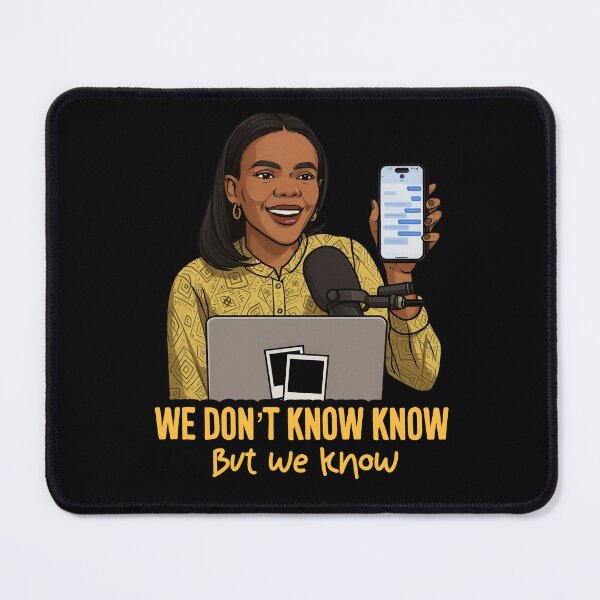 Item preview, Funny podcast Candace Owen’s fan club conspiracy humor sticker shirt gift  designed and sold by tiffanator606.