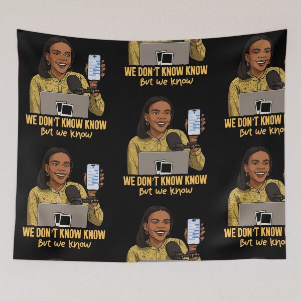 Item preview, Funny podcast Candace Owen’s fan club conspiracy humor sticker shirt gift  designed and sold by tiffanator606.