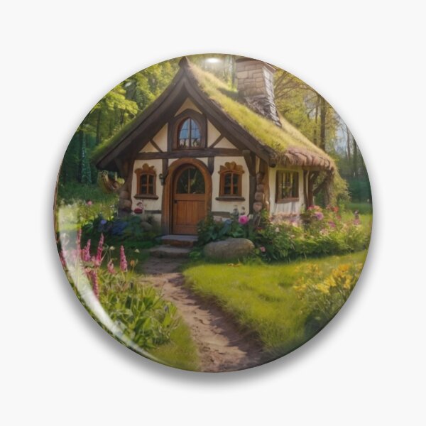 Artikelvorschau, Fairytale Witch’s Home in the Enchanted Nature Grove entworfen und verkauft von BlareBlare.
