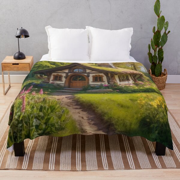 Item preview, Fairytale Witch’s Home in the Enchanted Nature Grove designed and sold by BlareBlare.