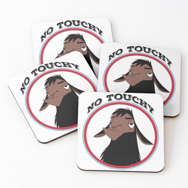 Item preview, Kuzco NO TOUCHY sad llama emperor's new groove emperor david spade back off no touch funny gift designed and sold by kelvinwilt.