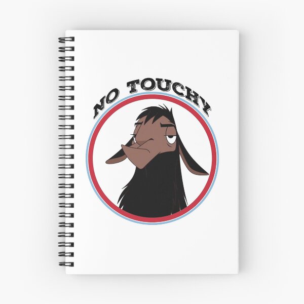 Item preview, Kuzco NO TOUCHY sad llama emperor's new groove emperor david spade back off no touch funny gift designed and sold by kelvinwilt.