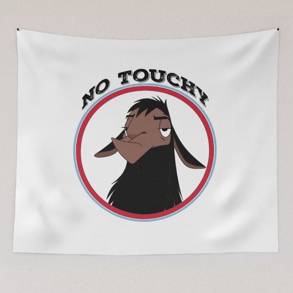 Item preview, Kuzco NO TOUCHY sad llama emperor's new groove emperor david spade back off no touch funny gift designed and sold by kelvinwilt.