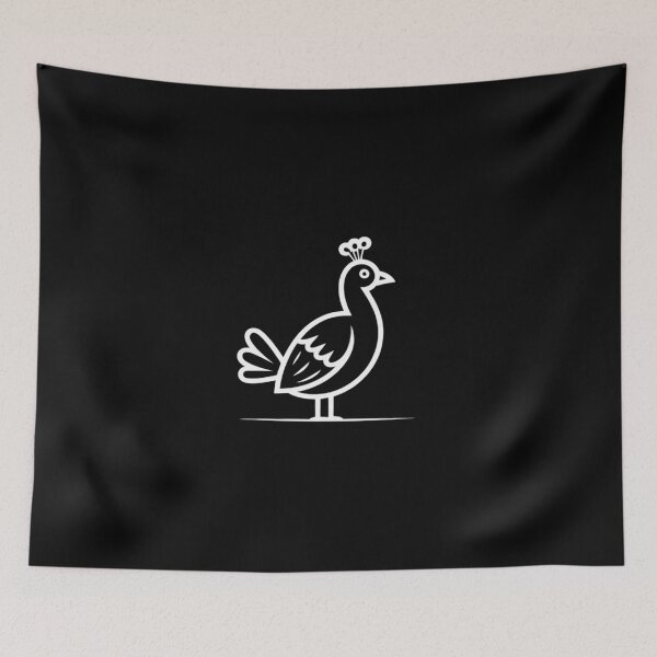 Item preview, Cute Little Animals Minimalist Birds Simple Guinea Fowl designed and sold by DetroitMug.