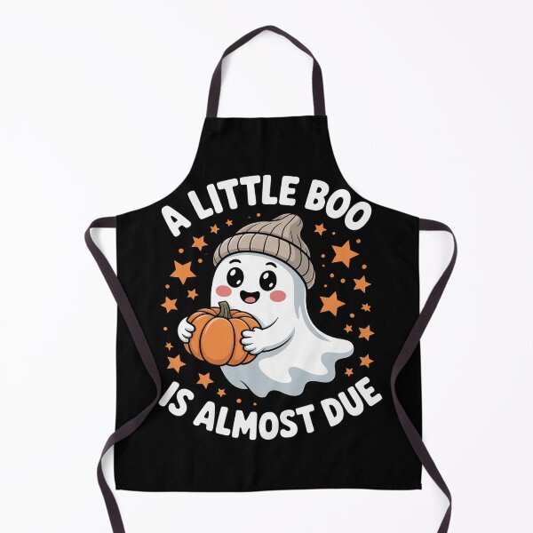 Item preview, Cute Little Boo is Almost Due Halloween Pregnancy Ghost designed and sold by DetroitMug.