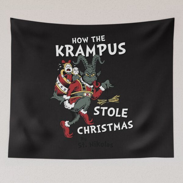 Item preview, How The Krampus Stole Christmas - Creepy Cute Children'S Book designed and sold by AndrewMcmill.
