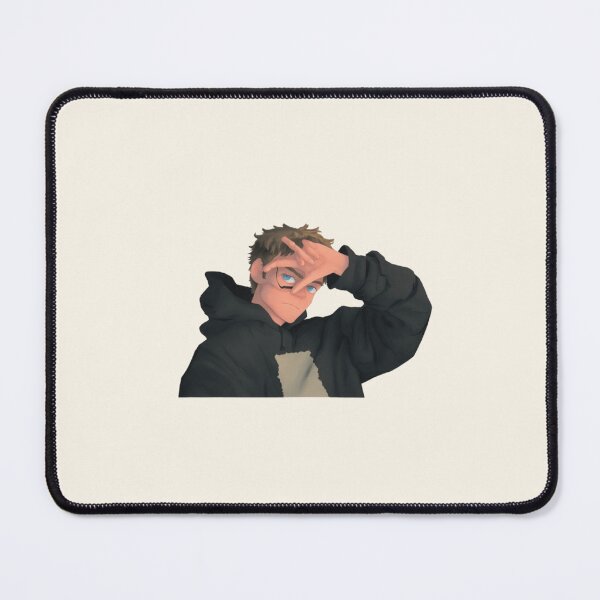 Item preview, Hidden Eyes – Moody Hoodie Boy designed and sold by Cairo-Ink.