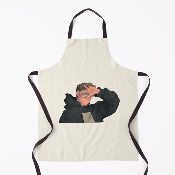Item preview, Hidden Eyes – Moody Hoodie Boy designed and sold by Cairo-Ink.