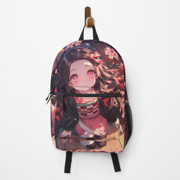Item preview, Gentle Sakura Glow With Nezuko Kamado Demon Slayer Anime Girl designed and sold by Raslbazola.
